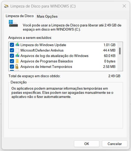 7A080D5D-0C64-48E7-AB0C-C10E02A464E6 Como limpar o histórico das atualizações e liberar espaço no HD